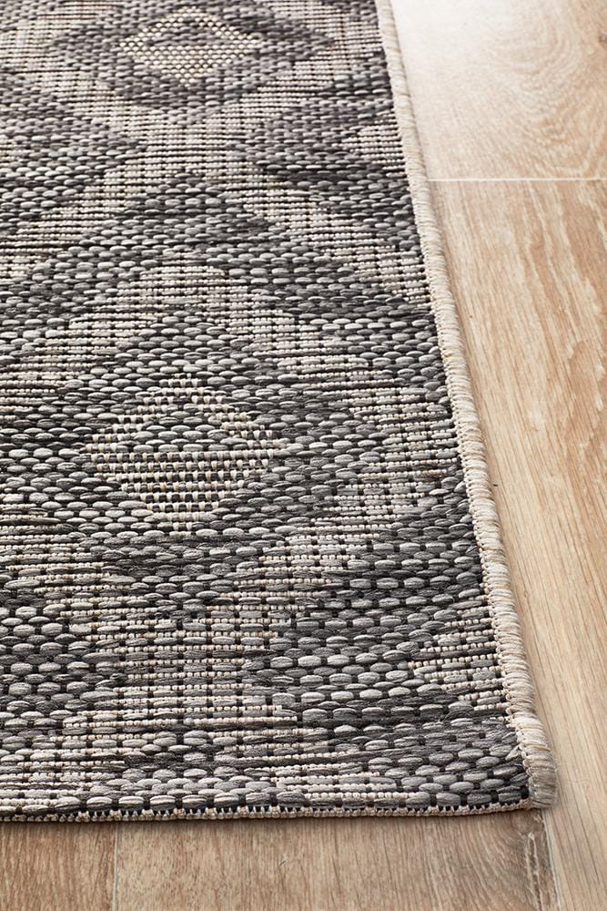 Rug Culture Rugs Rug Culture Terrace 5504 Black Runner Rug