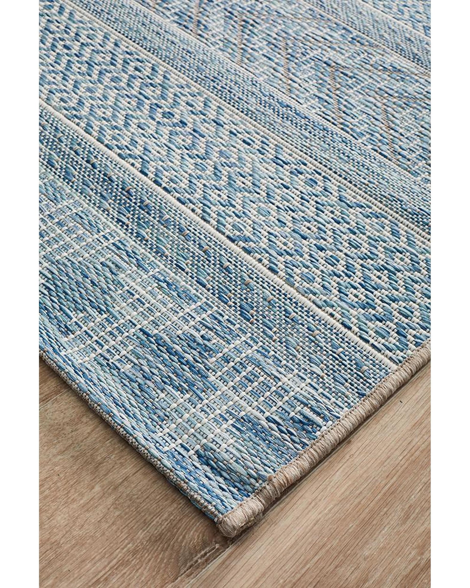 Rug Culture Rugs Rug Culture Terrace 5505 Blue Runner Rug