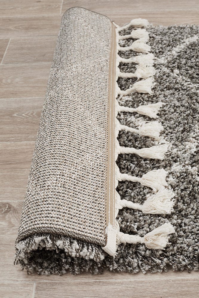 Rug Culture Rugs Saffron 11 Grey Runner Rug