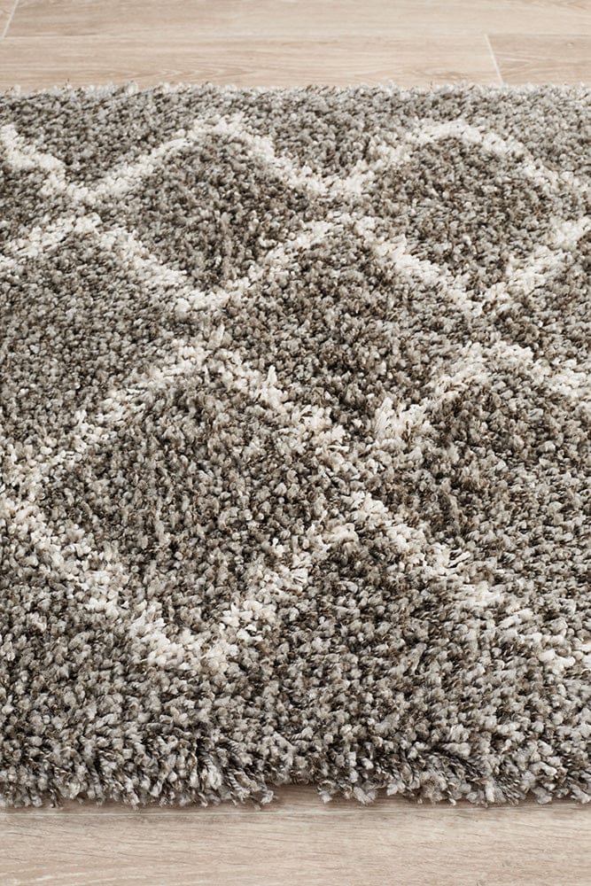 Rug Culture Rugs Saffron 11 Grey Runner Rug