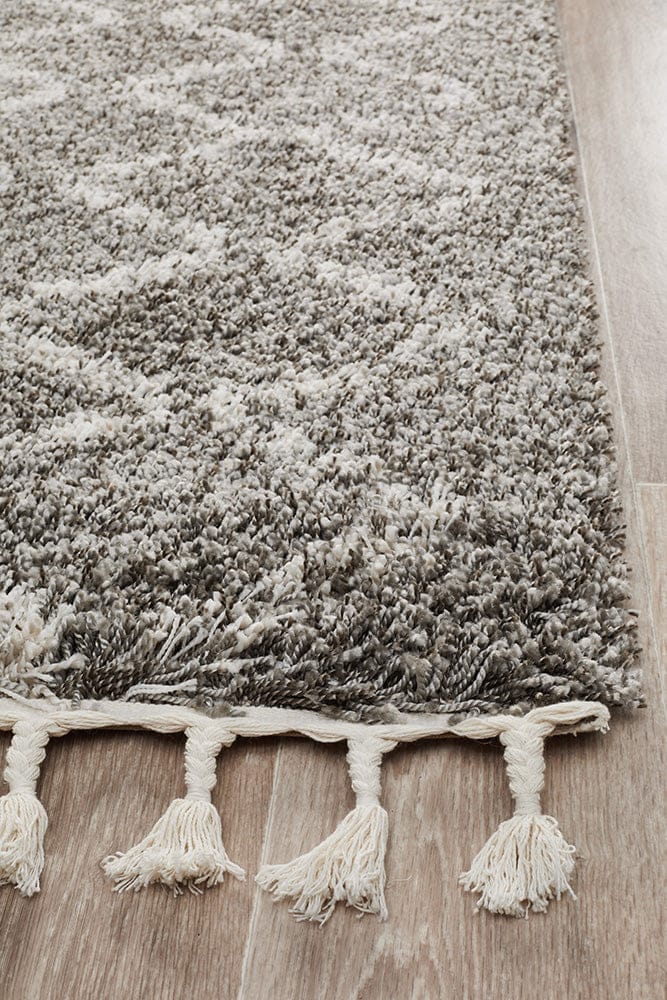 Rug Culture Rugs Saffron 11 Grey Runner Rug