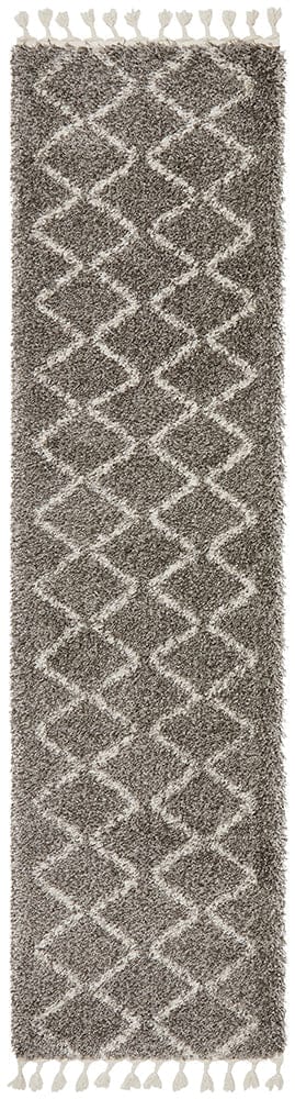 Rug Culture Rugs Saffron 11 Grey Runner Rug