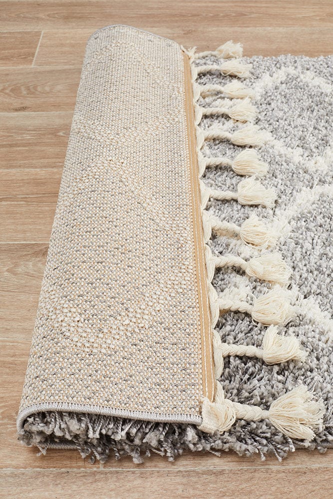 Rug Culture Rugs Saffron 11 Silver Runner Rug
