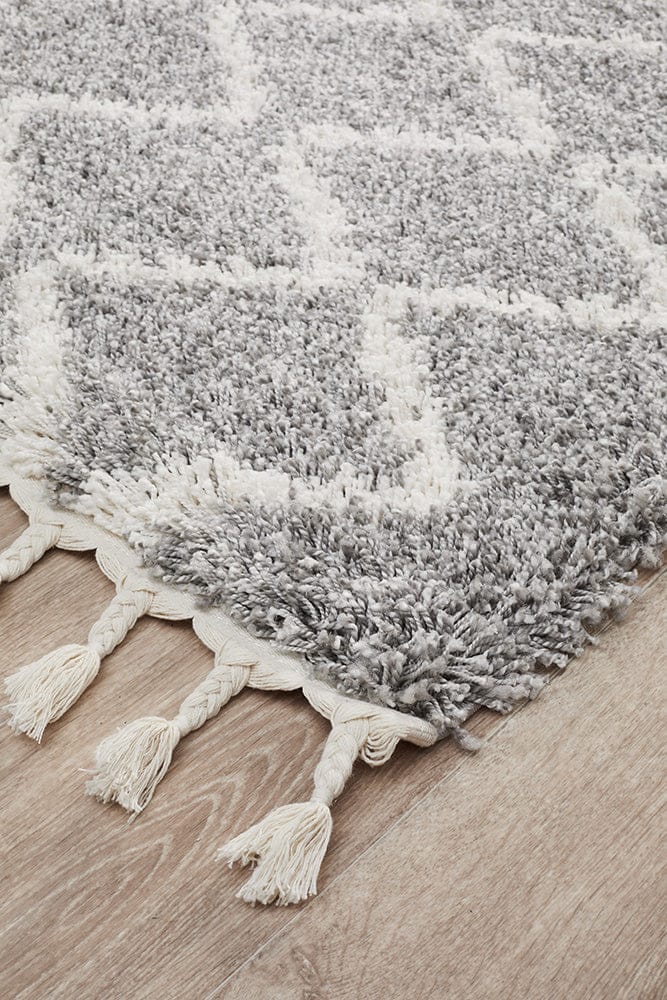 Rug Culture Rugs Saffron 11 Silver Runner Rug