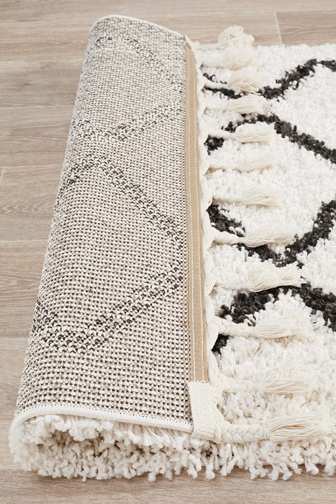 Rug Culture Rugs Saffron 11 White Runner Rug