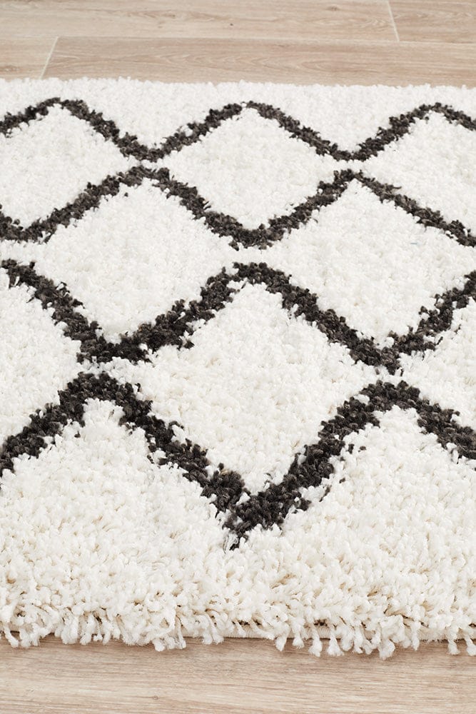 Rug Culture Rugs Saffron 11 White Runner Rug