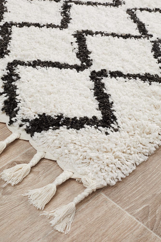 Rug Culture Rugs Saffron 11 White Runner Rug