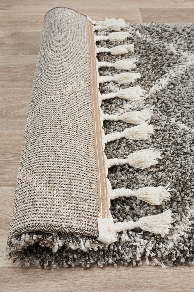Rug Culture Rugs Saffron 22 Grey Runner Rug