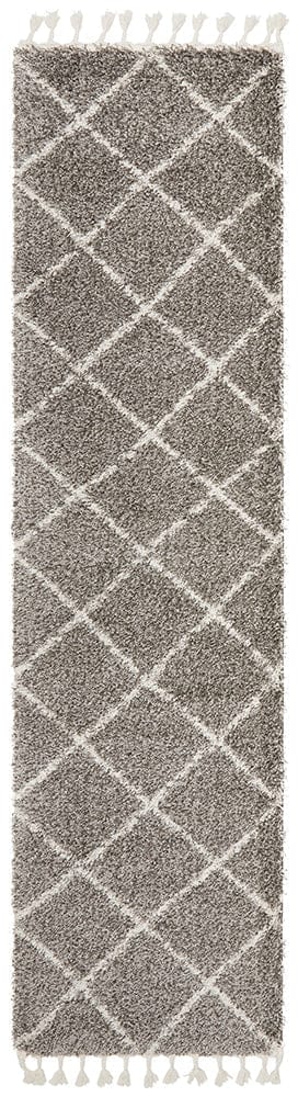 Rug Culture Rugs Saffron 22 Grey Runner Rug