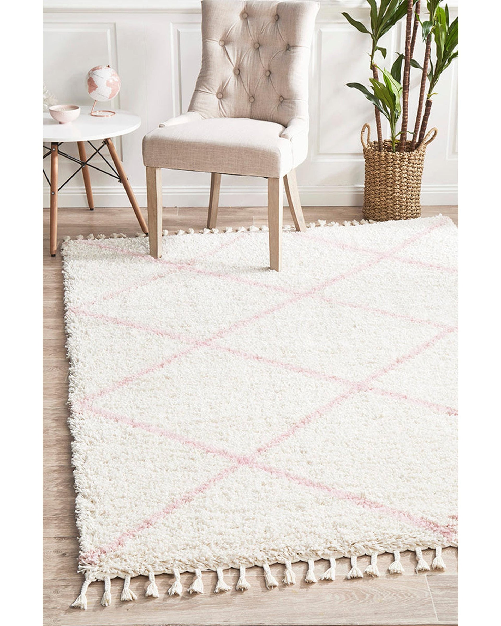 Rug Culture Rugs Saffron 22 Pink Rug