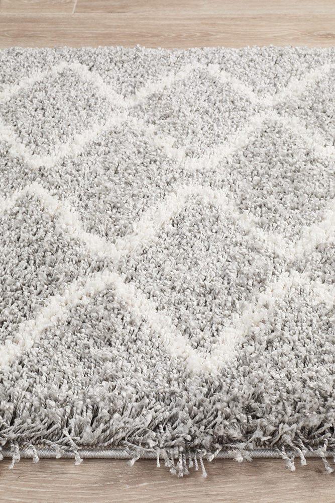 Rug Culture Rugs Saffron 22 Silver Runner Rug