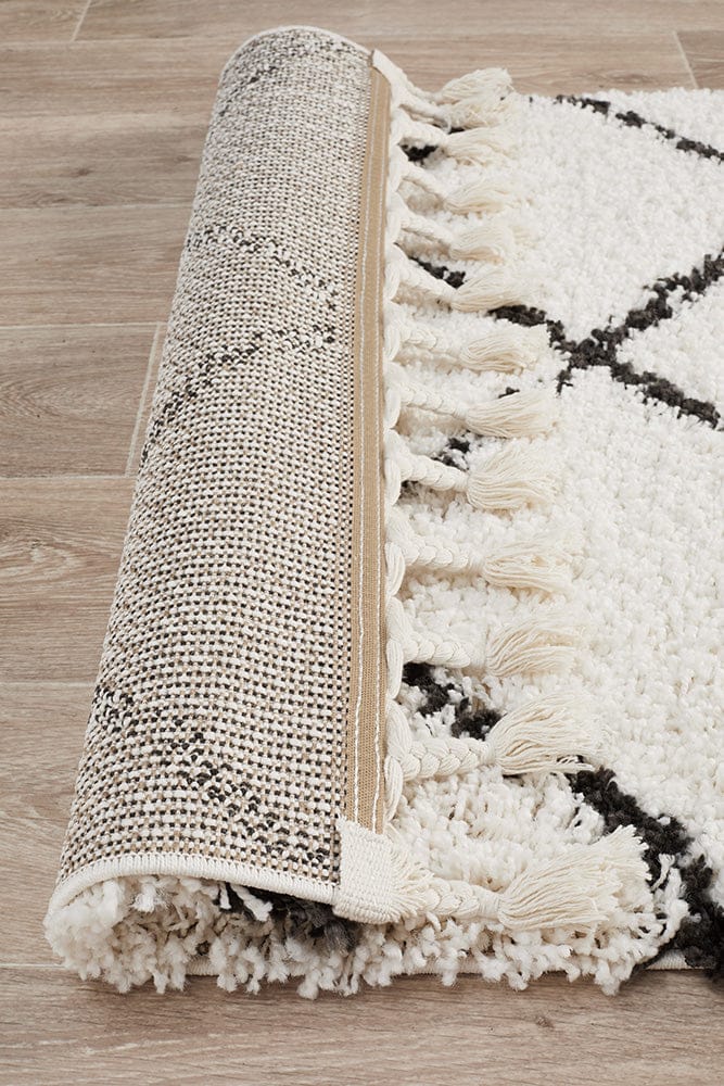 Rug Culture Rugs Saffron 22 White Runner Rug