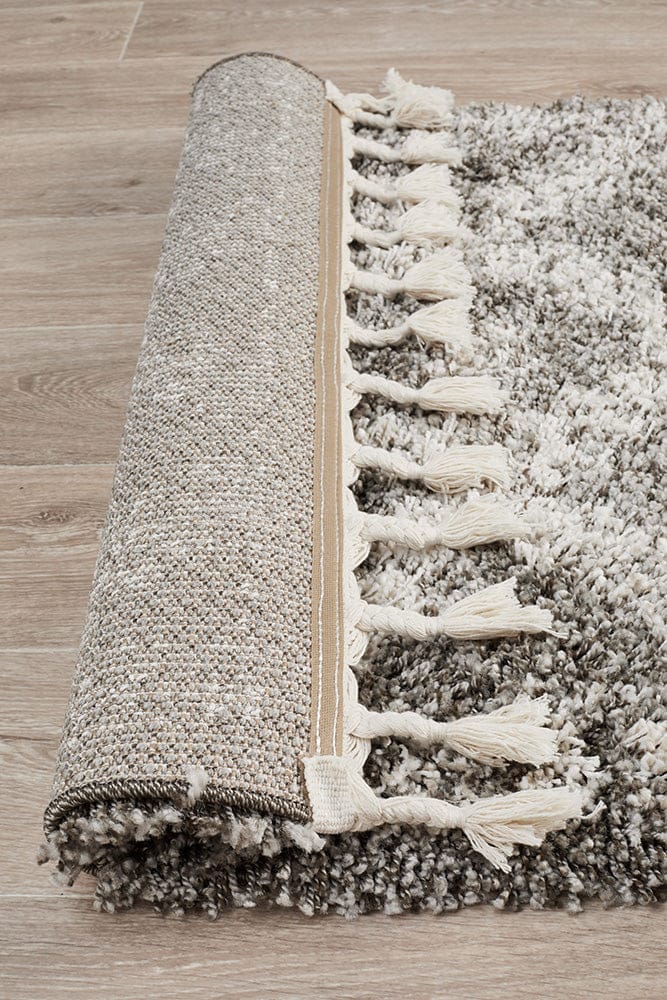 Rug Culture Rugs Saffron 33 Grey Runner Rug