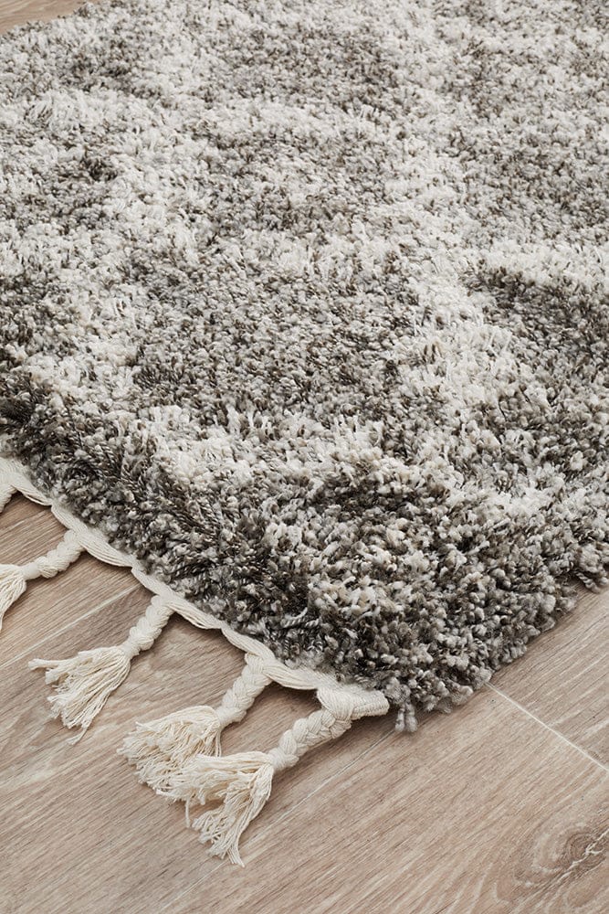 Rug Culture Rugs Saffron 33 Grey Runner Rug