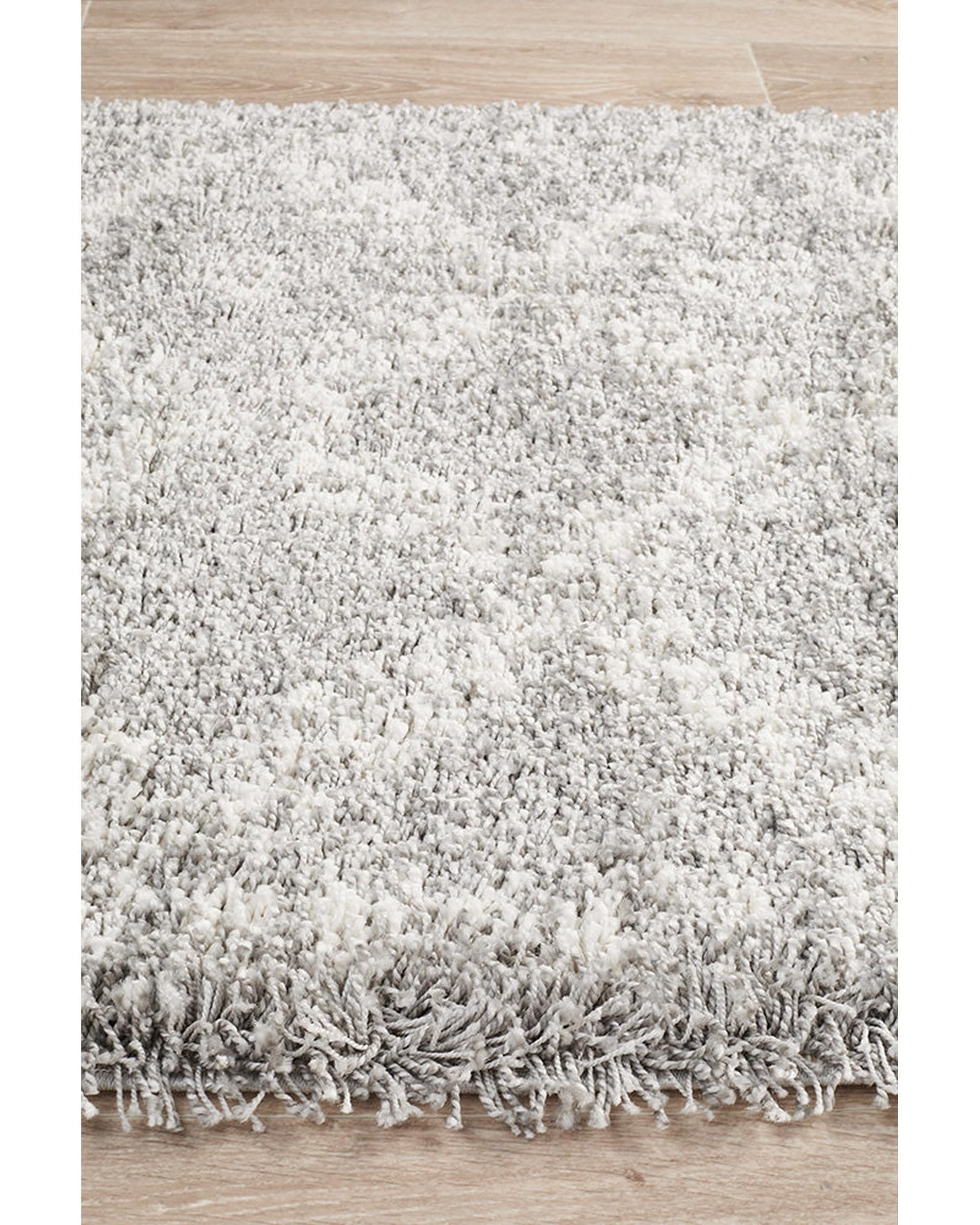 Rug Culture Rugs Saffron 33 Silver Runner Rug