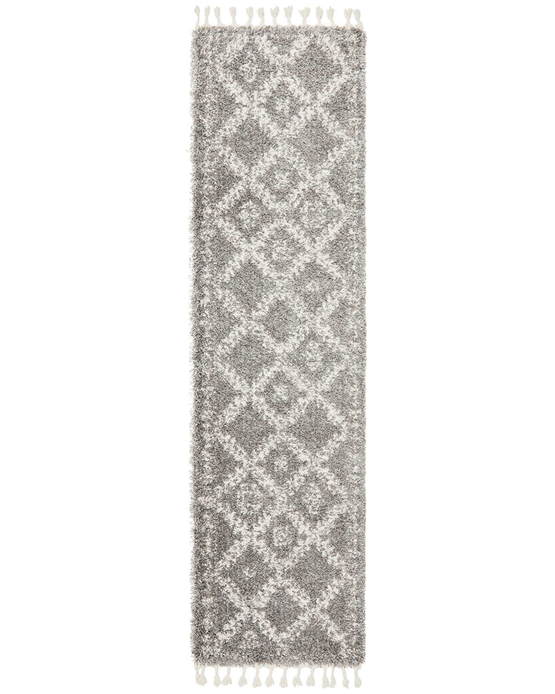 Rug Culture Rugs Saffron 33 Silver Runner Rug