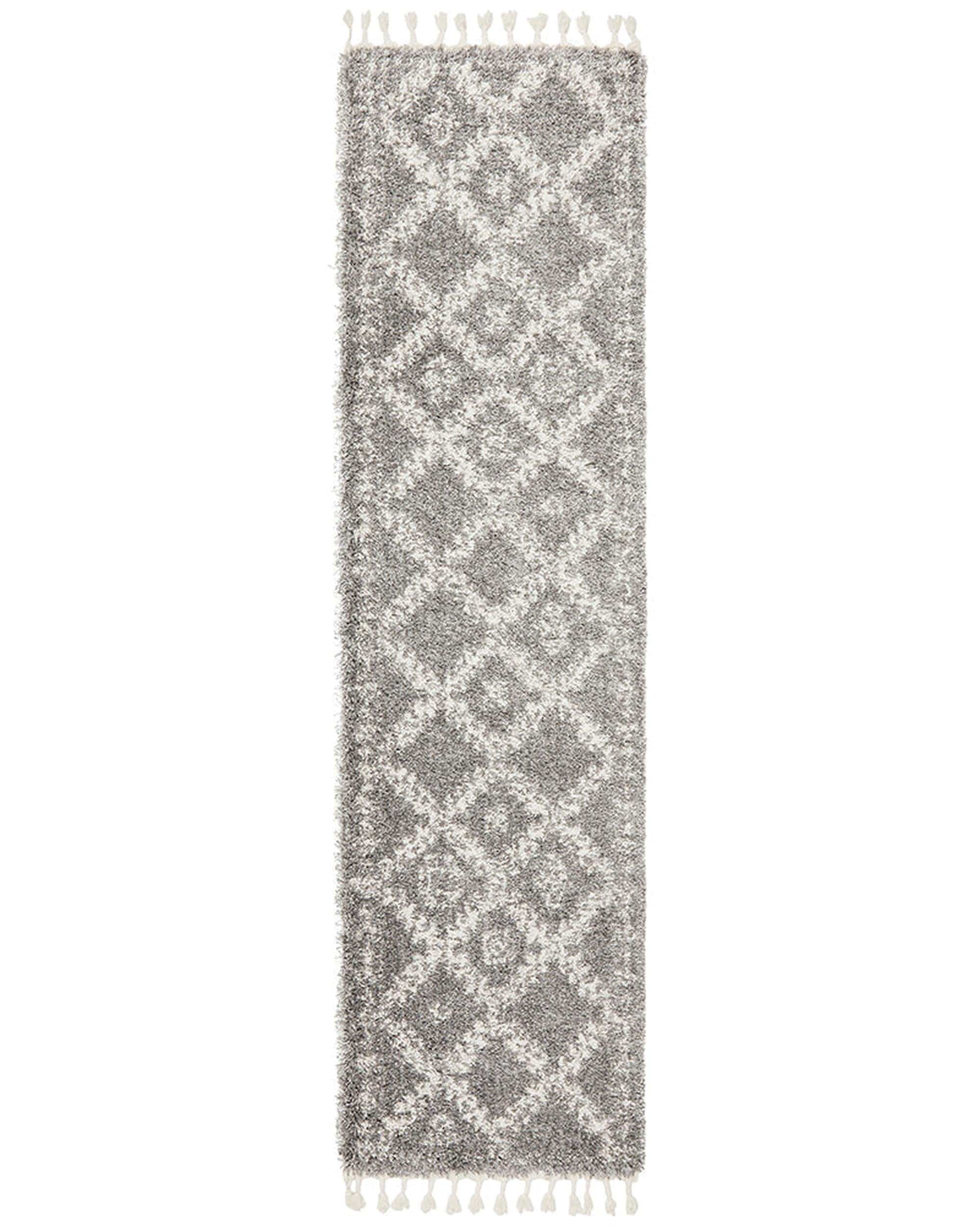 Rug Culture Rugs Saffron 33 Silver Runner Rug