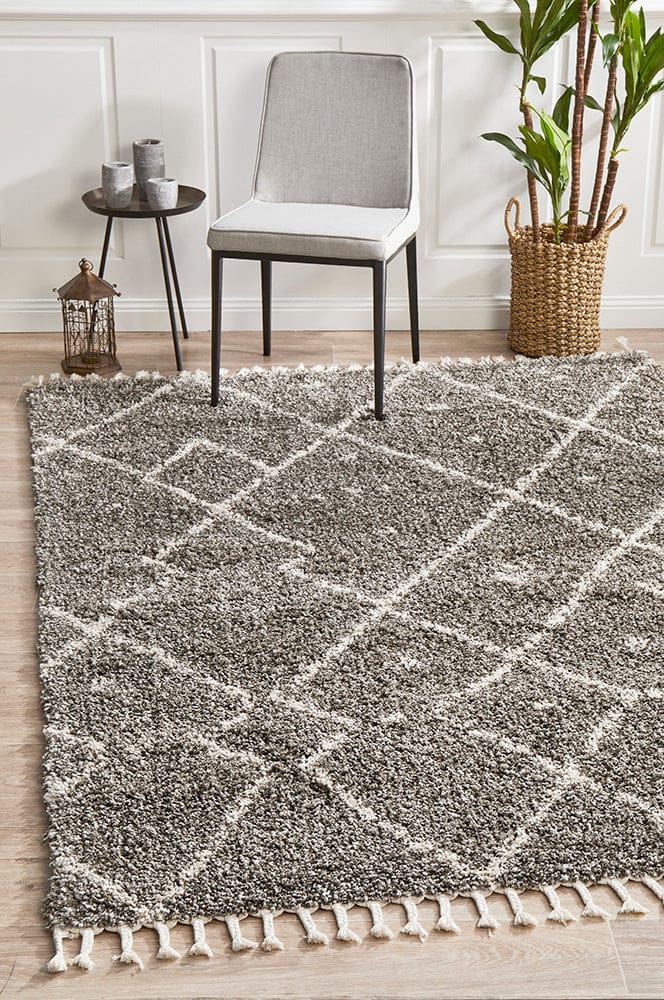 Rug Culture Rugs Saffron 44 Grey Rug