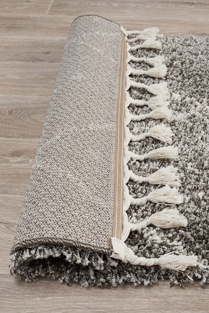 Rug Culture Rugs Saffron 44 Grey Runner Rug