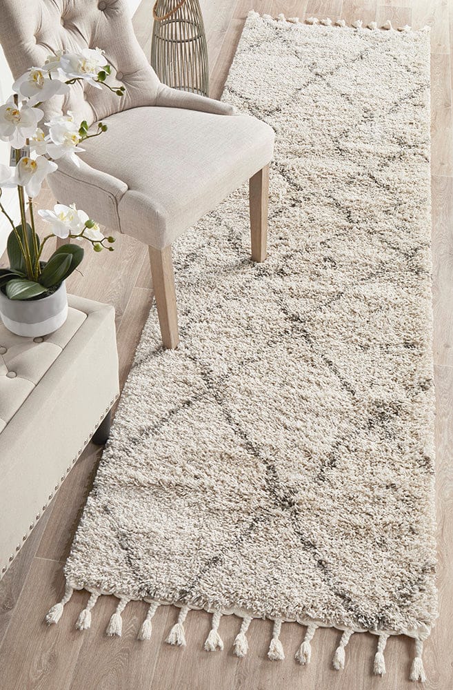 Rug Culture Rugs Saffron 44 Natural Runner Rug