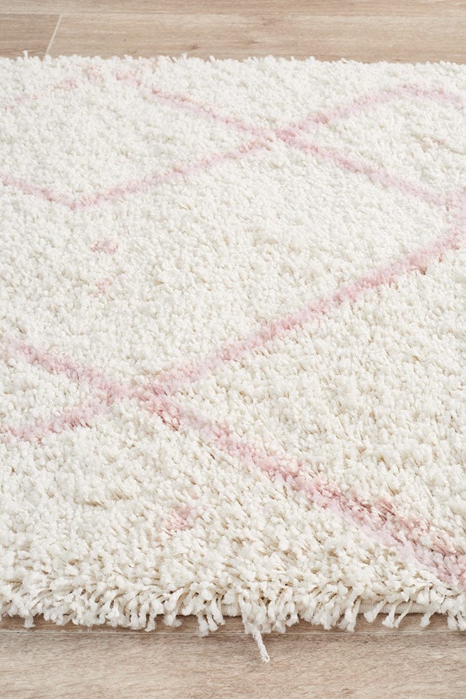 Rug Culture Rugs Saffron 44 Pink Runner Rug