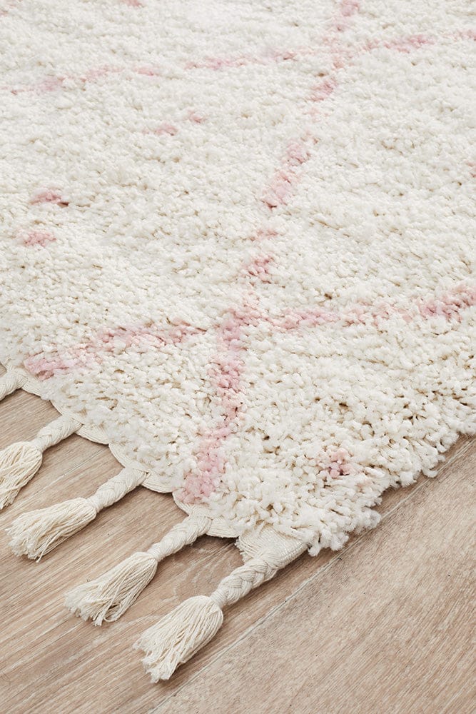 Rug Culture Rugs Saffron 44 Pink Runner Rug