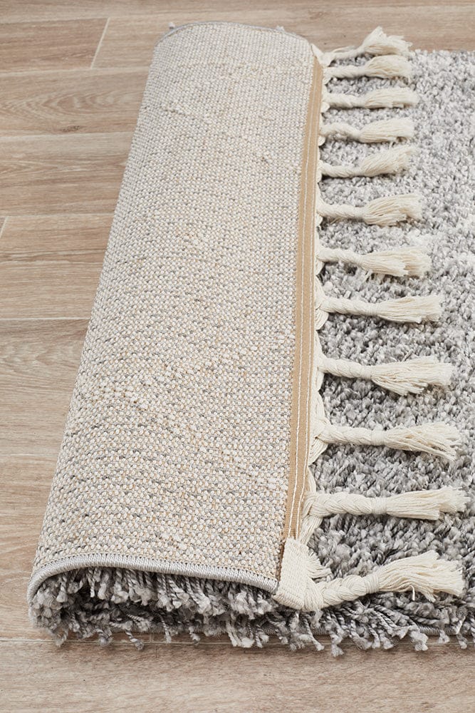 Rug Culture Rugs Saffron 44 Silver Runner Rug