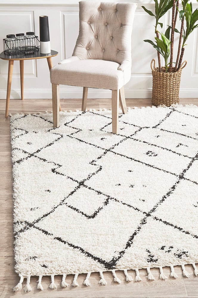 Rug Culture Rugs Saffron 44 White Rug