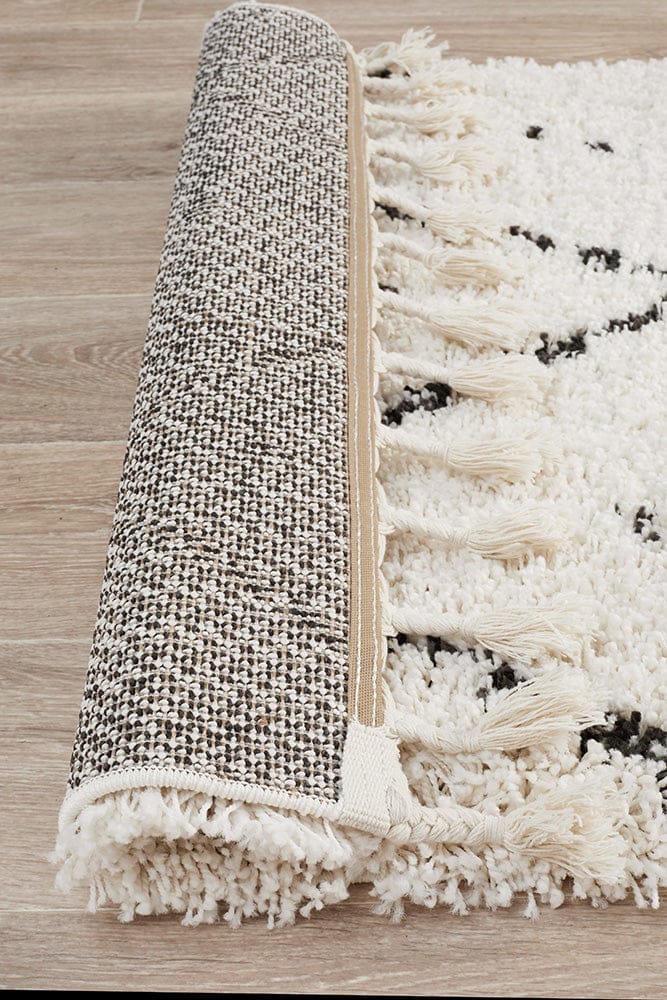 Rug Culture Rugs Saffron 44 White Runner Rug