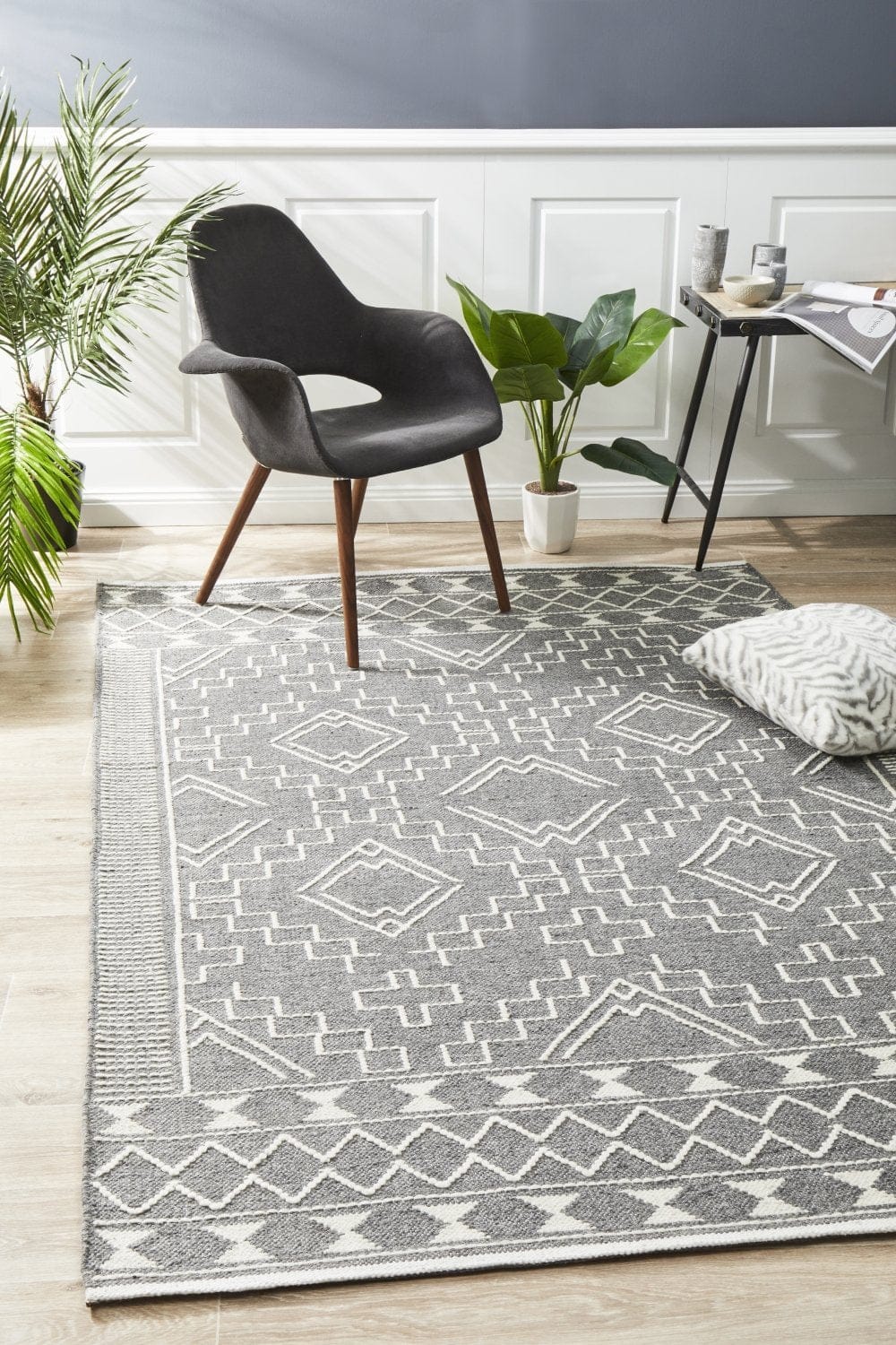 Rug Culture Rugs Salena Rug Grey