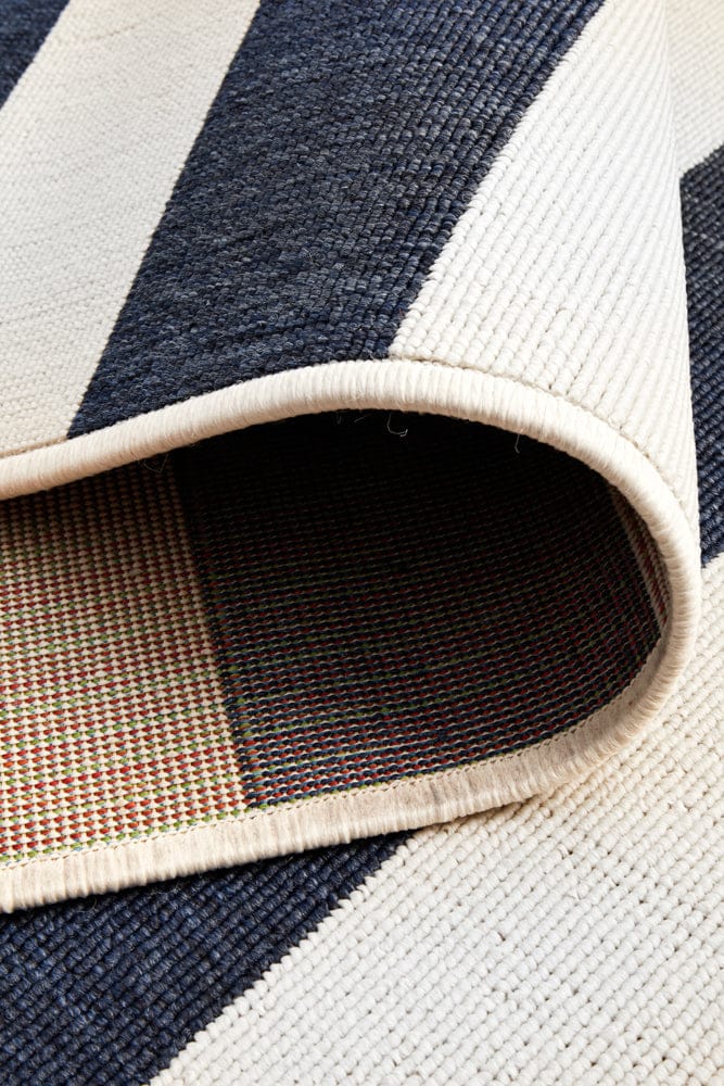 RUG CULTURE Rugs Seaside 4444 Navy White Rug
