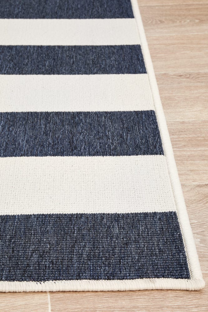 RUG CULTURE Rugs Seaside 4444 Navy White Rug