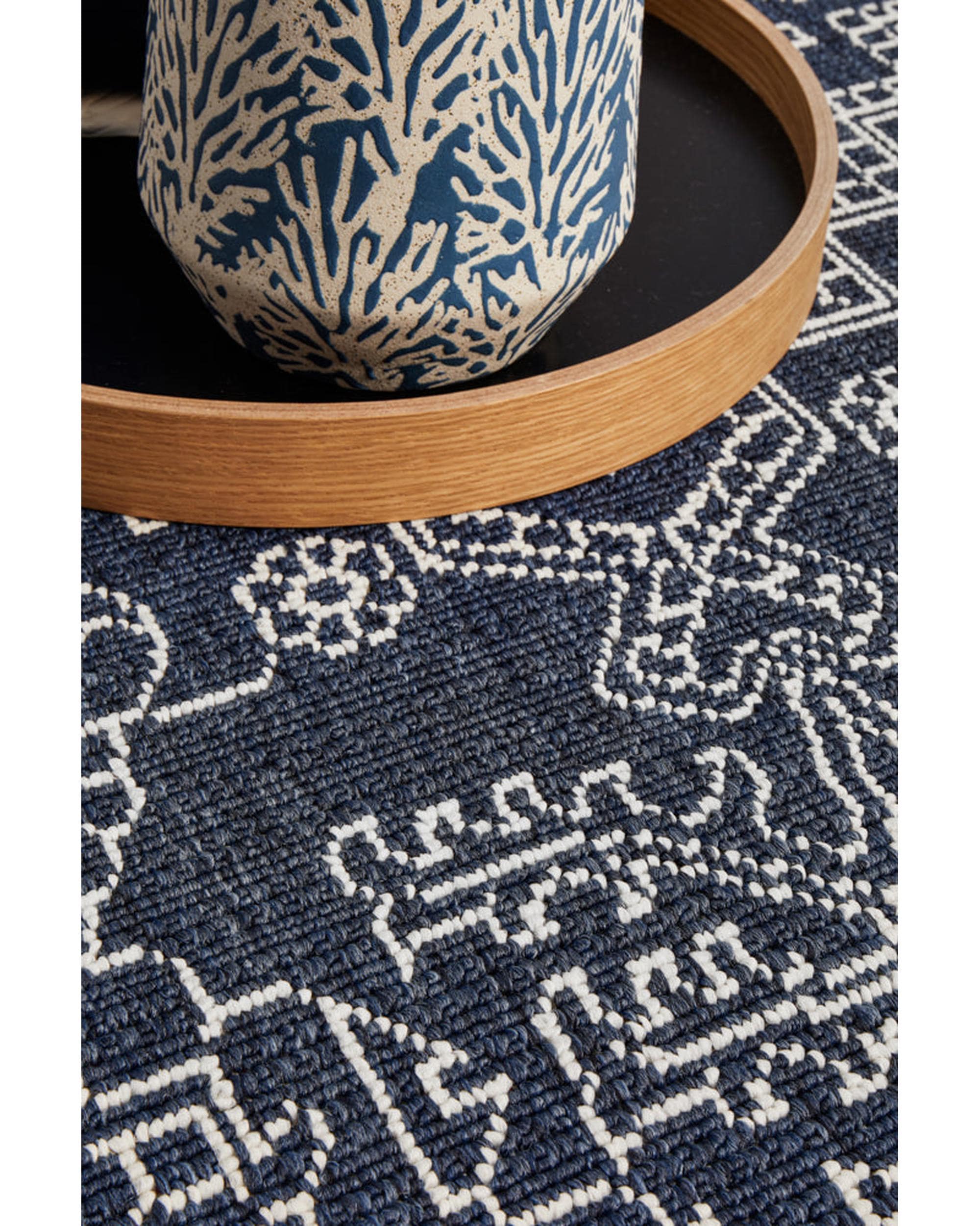 RUG CULTURE Rugs Seaside 5555 Navy Rug