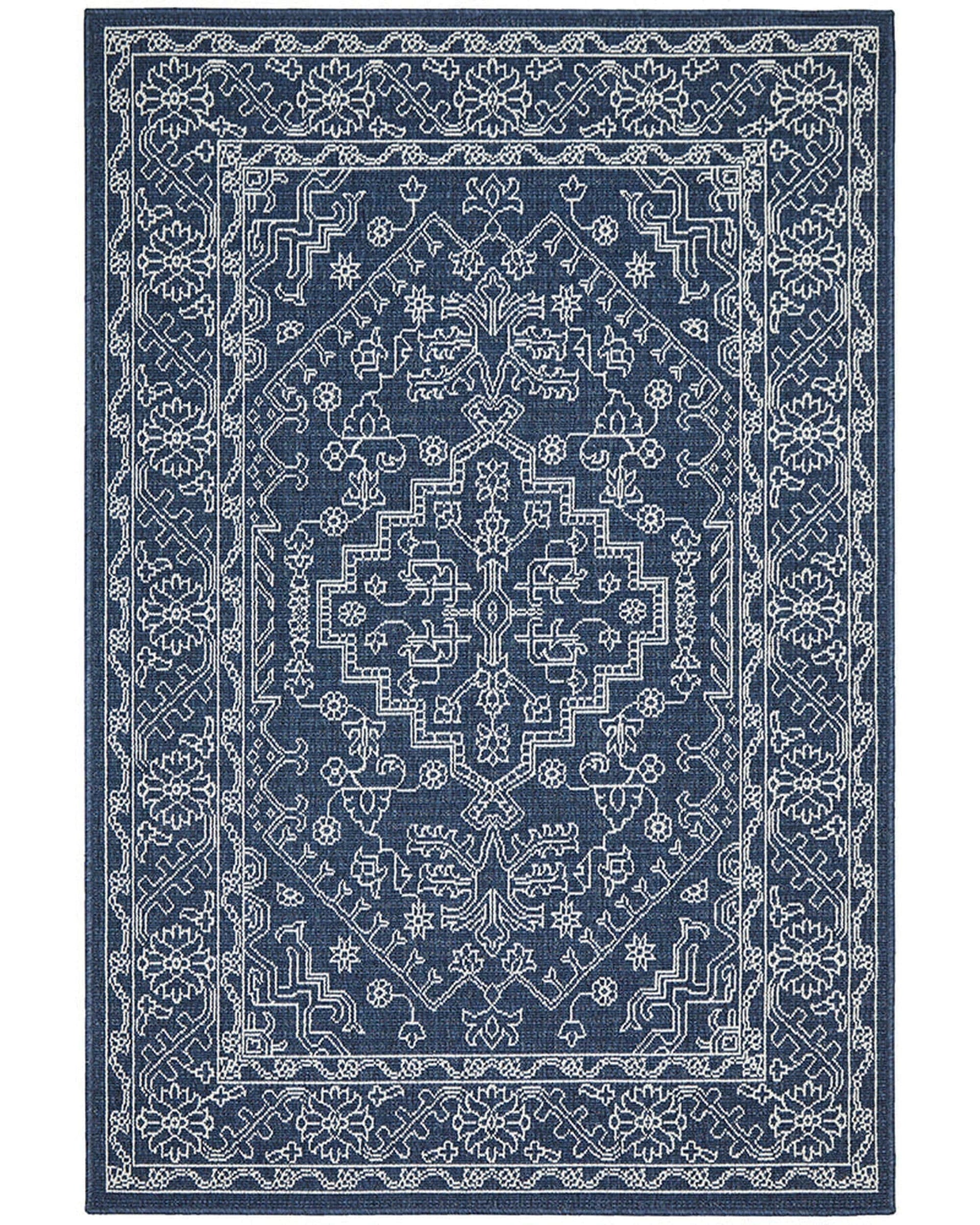 RUG CULTURE Rugs Seaside 5555 Navy Rug