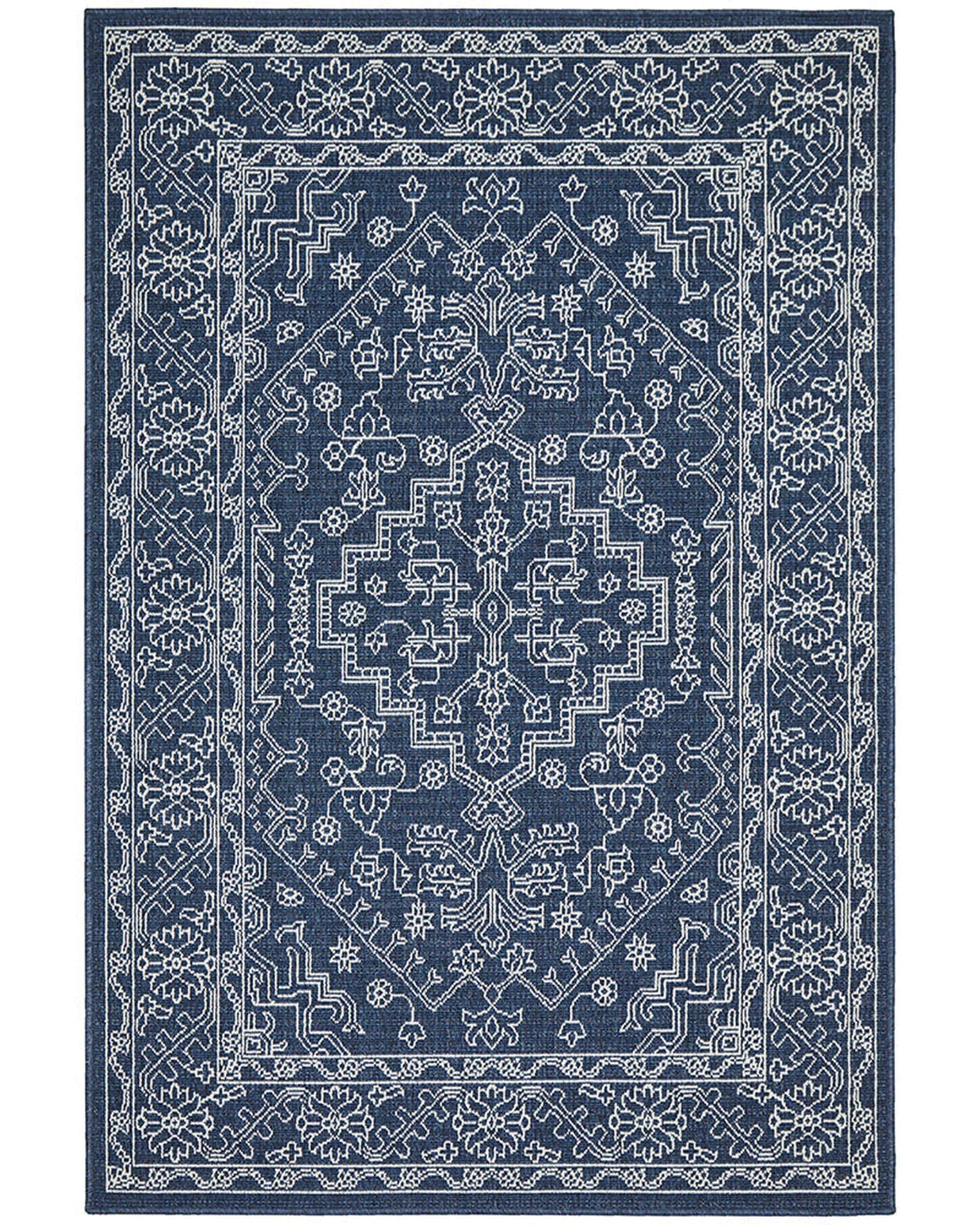 RUG CULTURE Rugs Seaside 5555 Navy Rug