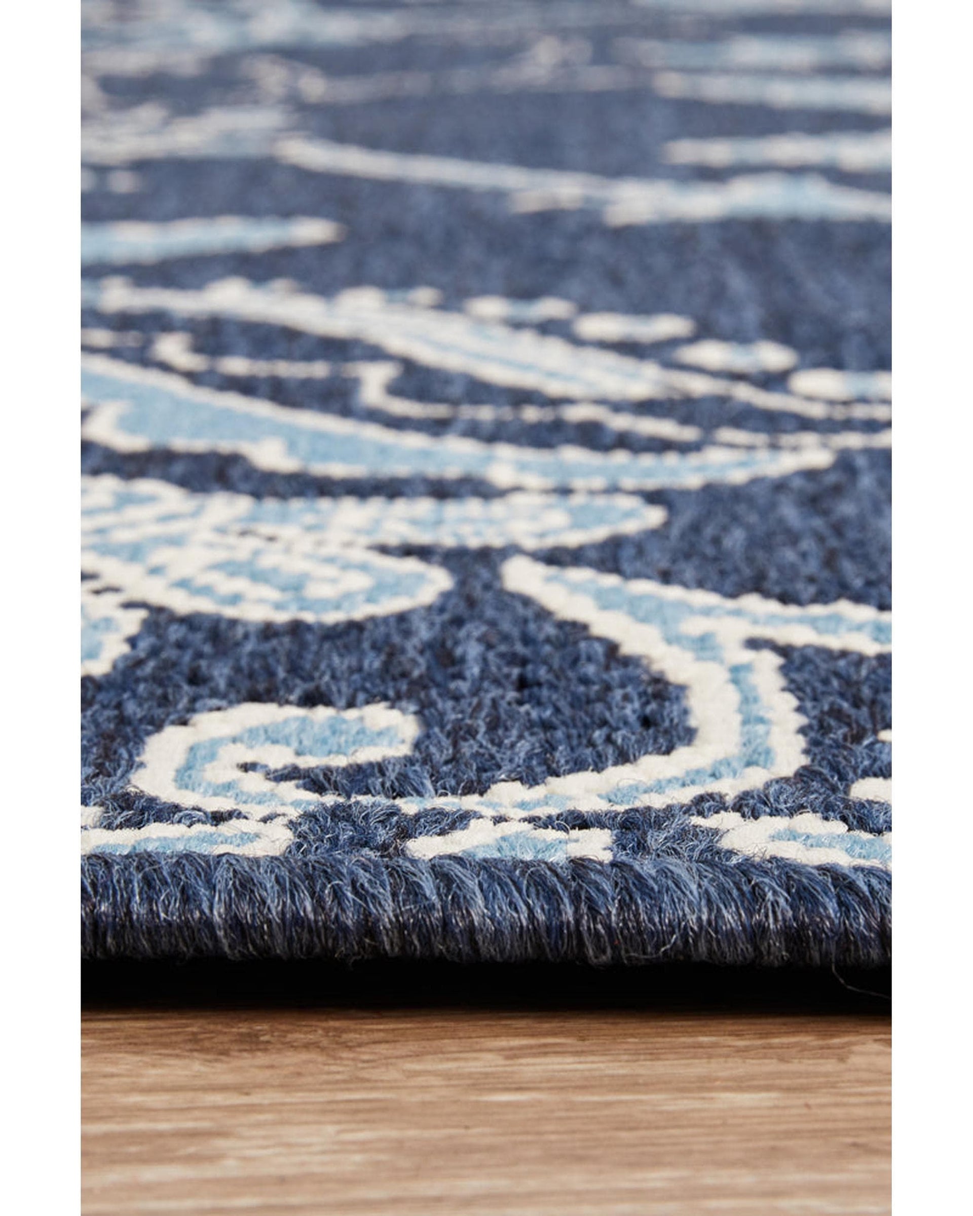RUG CULTURE Rugs Seaside 7777 Navy Rug