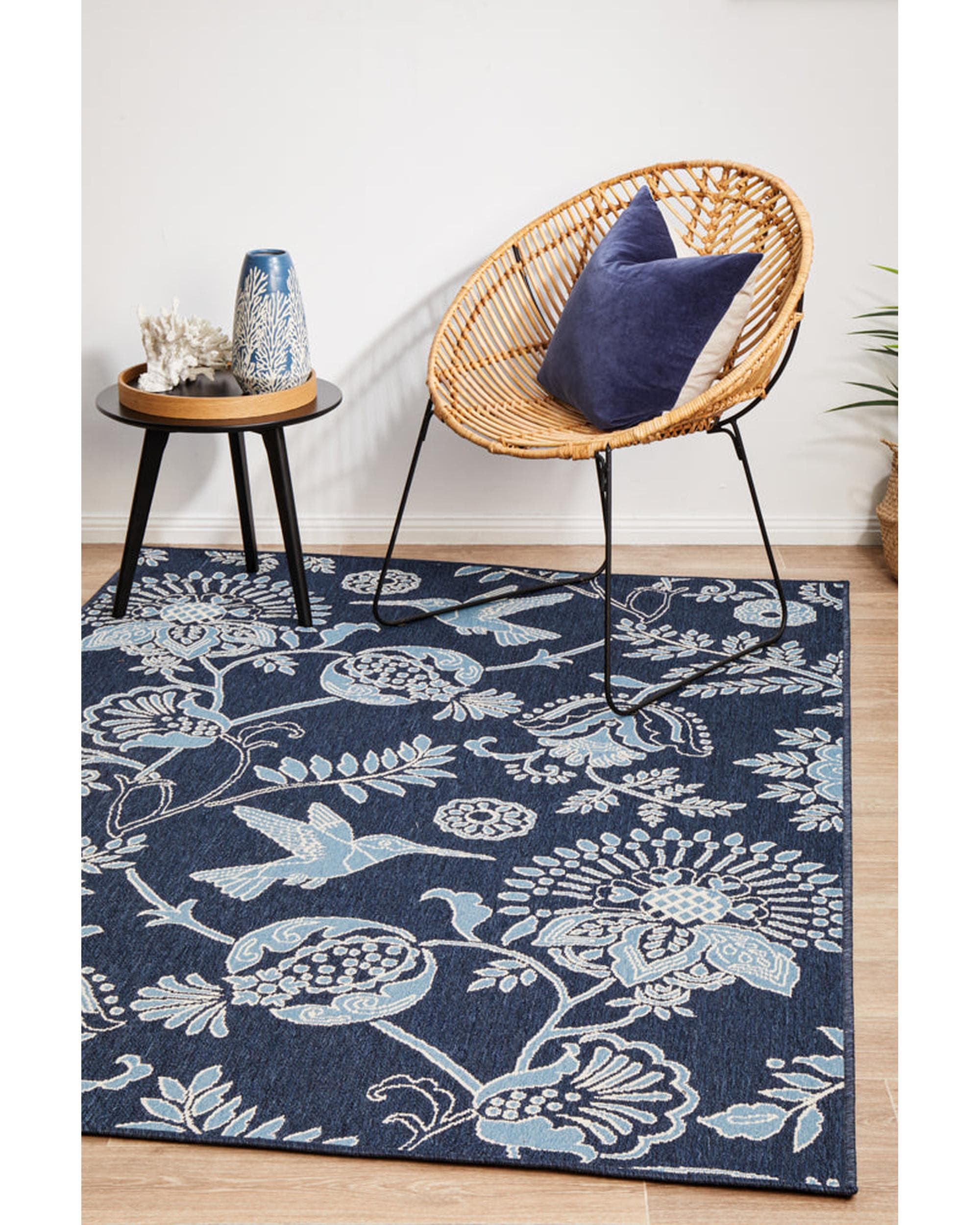 RUG CULTURE Rugs Seaside 7777 Navy Rug