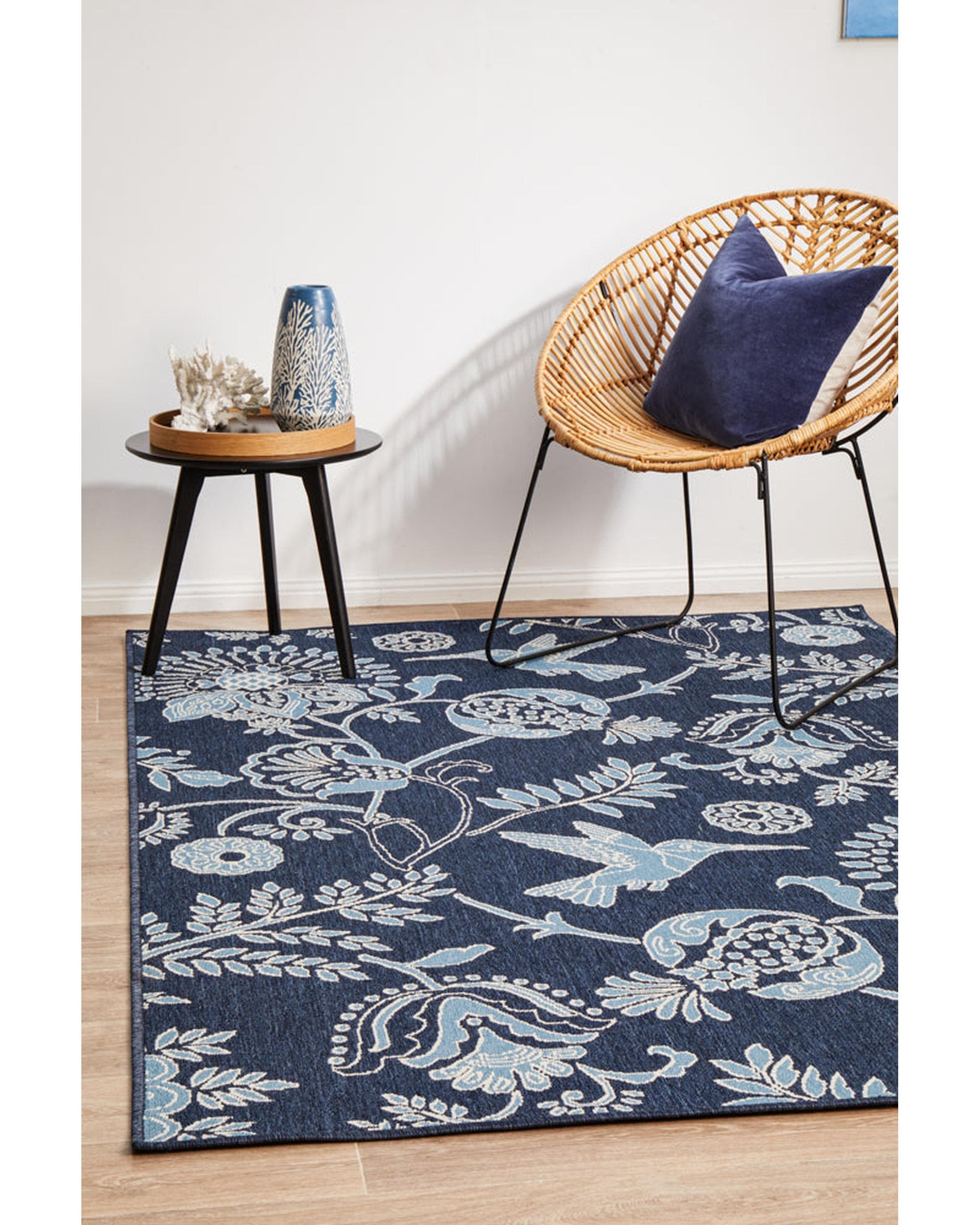RUG CULTURE Rugs Seaside 7777 Navy Rug