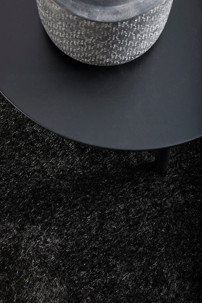 RUG CULTURE Rugs Sienna Black Rug