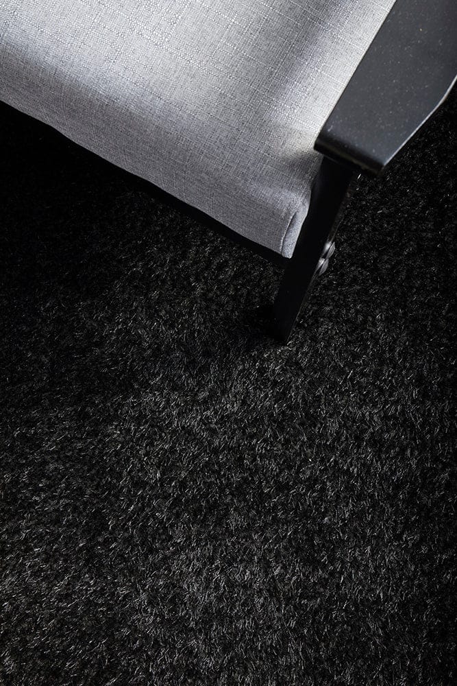 RUG CULTURE Rugs Sienna Black Rug