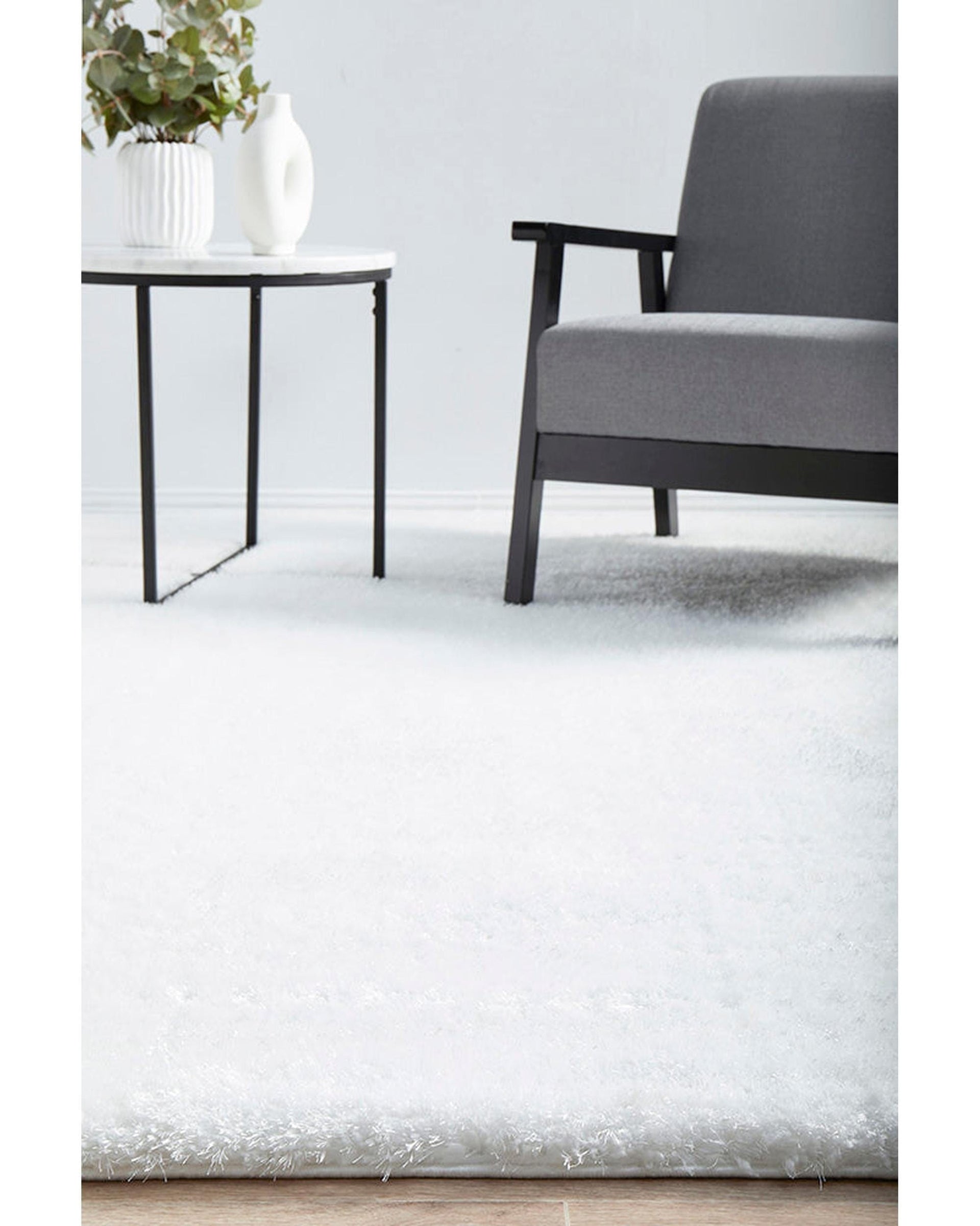 RUG CULTURE Rugs Sienna White Rug