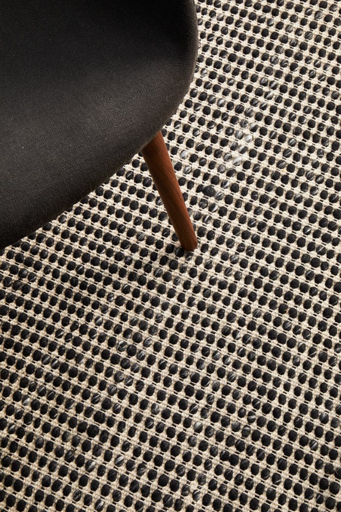 Rug Culture Rugs Skandinavian 300 Black Rug