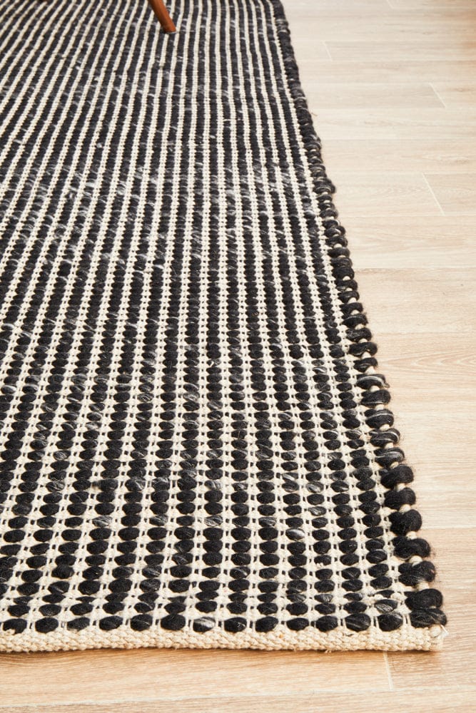 Rug Culture Rugs Skandinavian 300 Black Rug