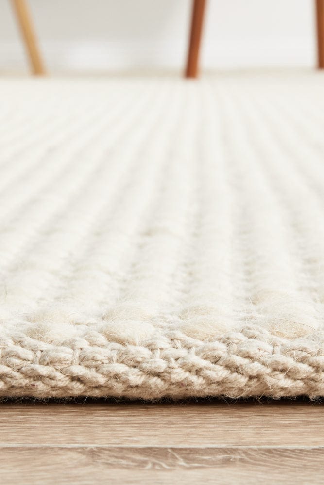 Rug Culture Rugs Skandinavian 300 White Rug