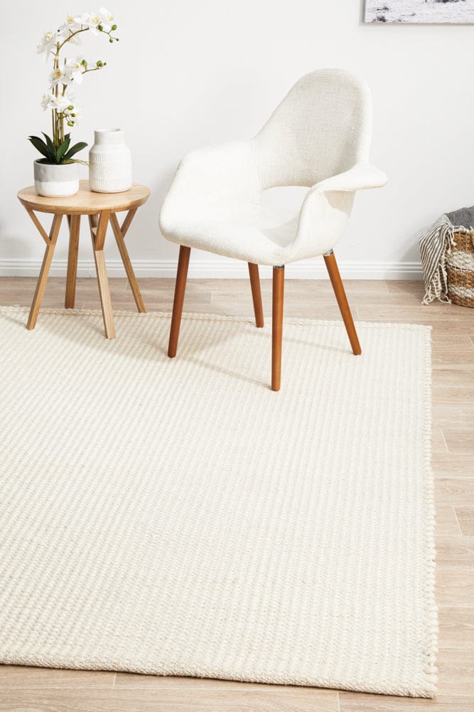 Rug Culture Rugs Skandinavian 300 White Rug