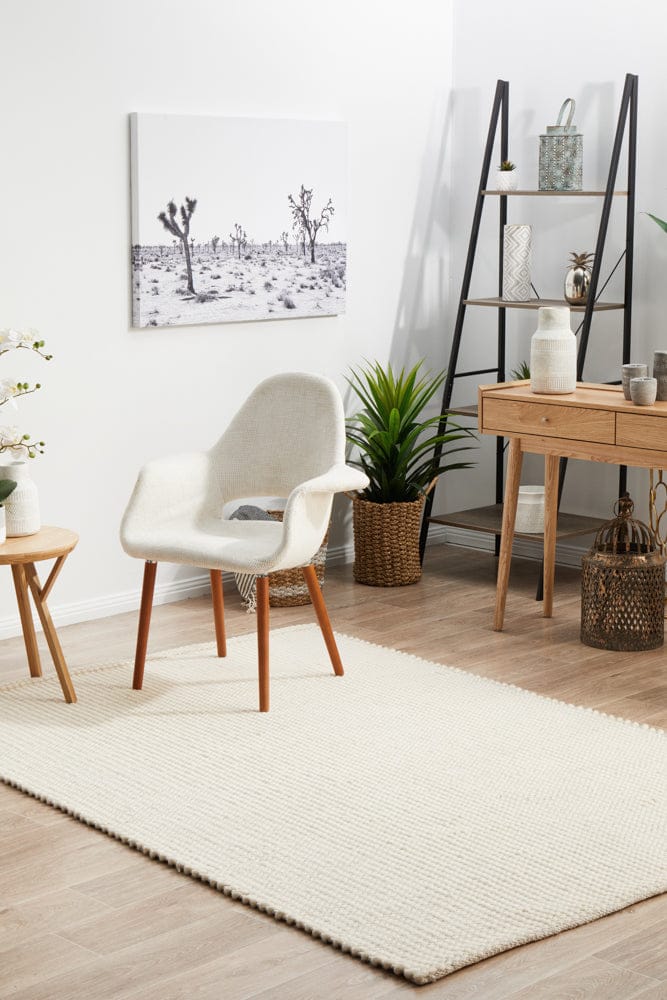 Rug Culture Rugs Skandinavian 300 White Rug