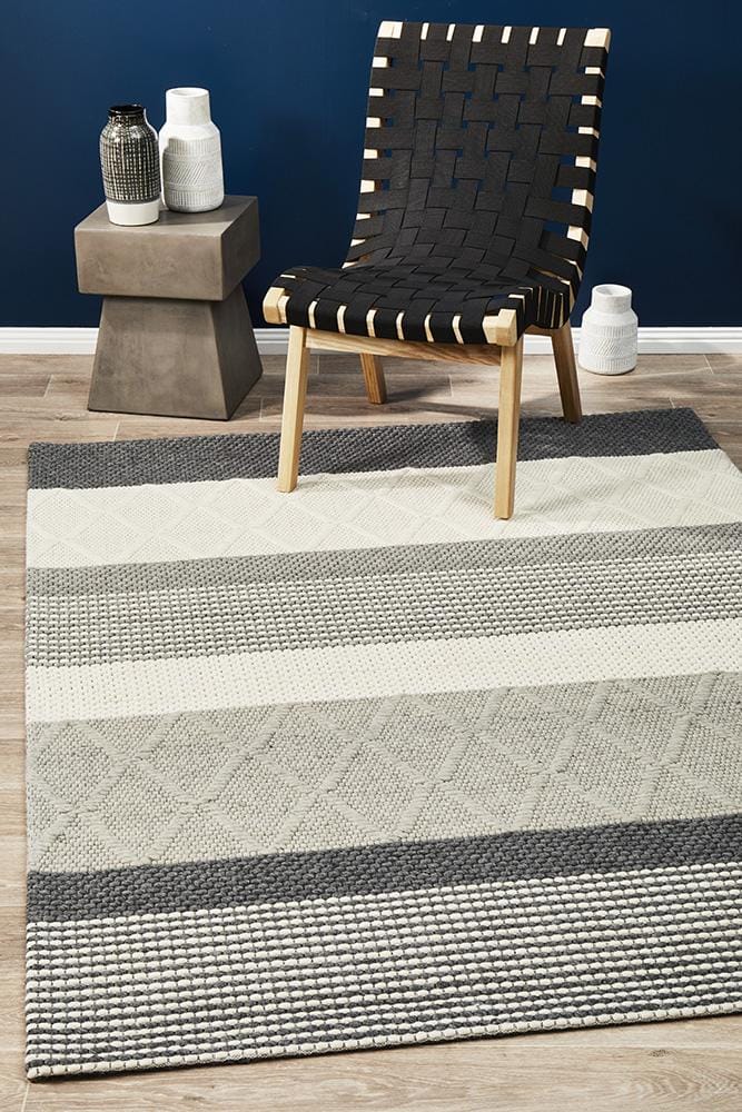 Rug Culture Rugs Studio Karlsson Wool Hatch Textured Rug