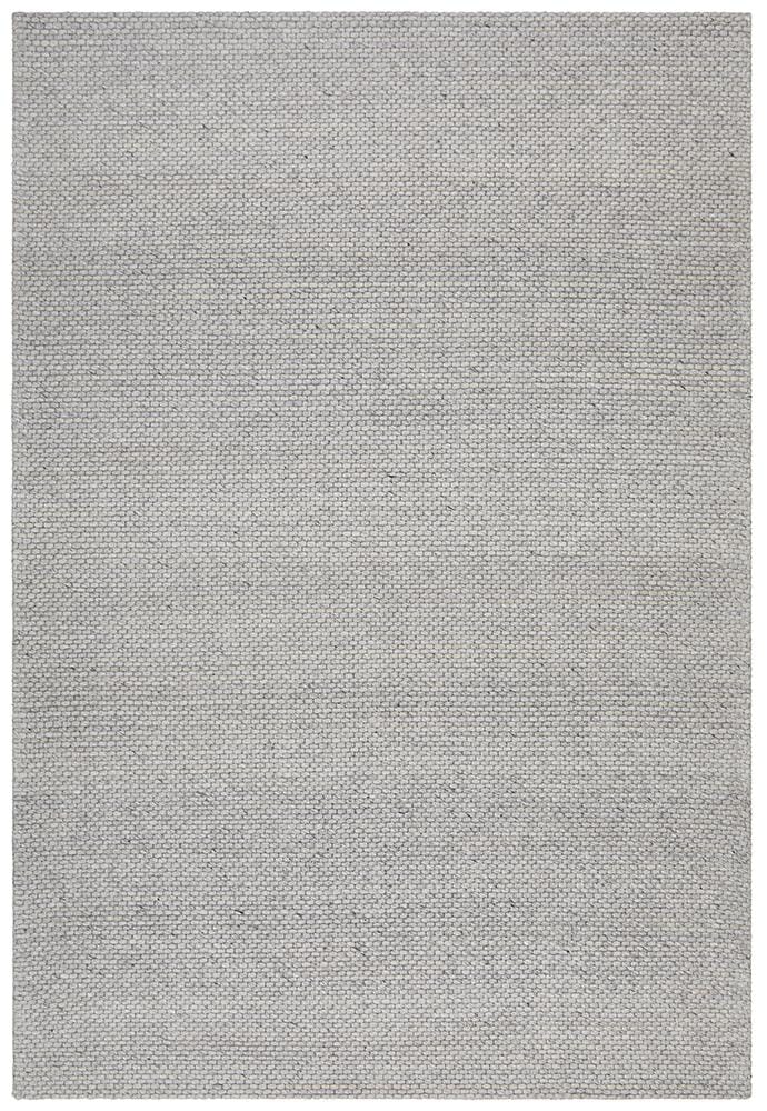 Rug Culture Rugs Studio Oskar Felted Wool Striped Rug Grey
