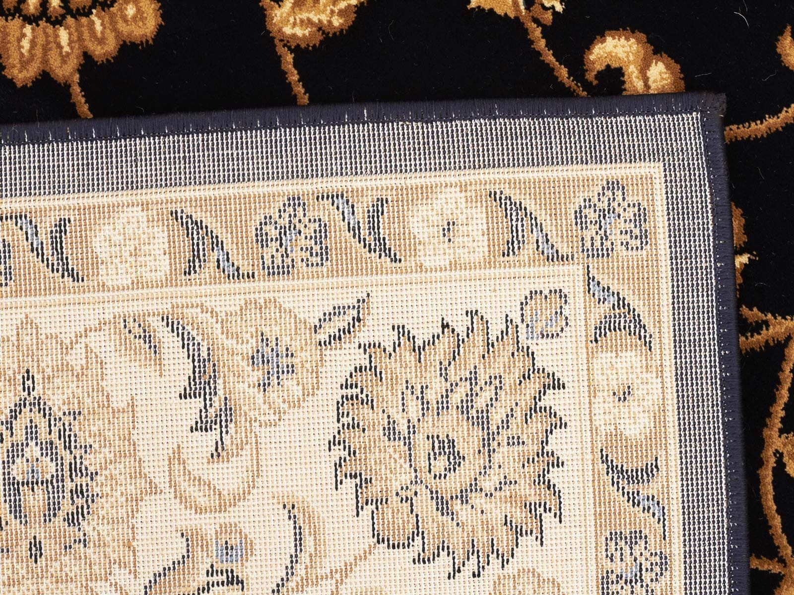 Rug Culture Rugs Sydney Classic Runner Blue with Ivory Border Runner Rug
