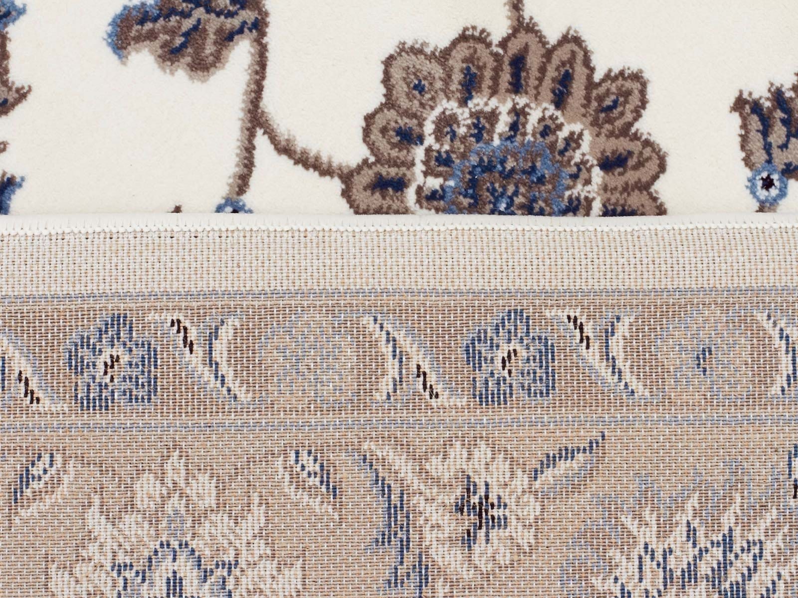 Rug Culture Rugs Sydney Classic Runner White with Beige Border Runner Rug